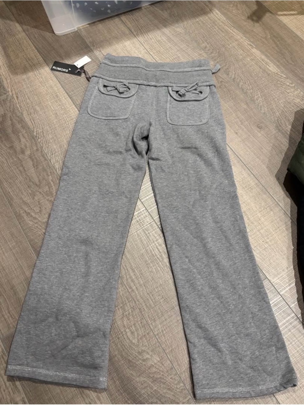 Girls' Gray Knit Lounge Pants